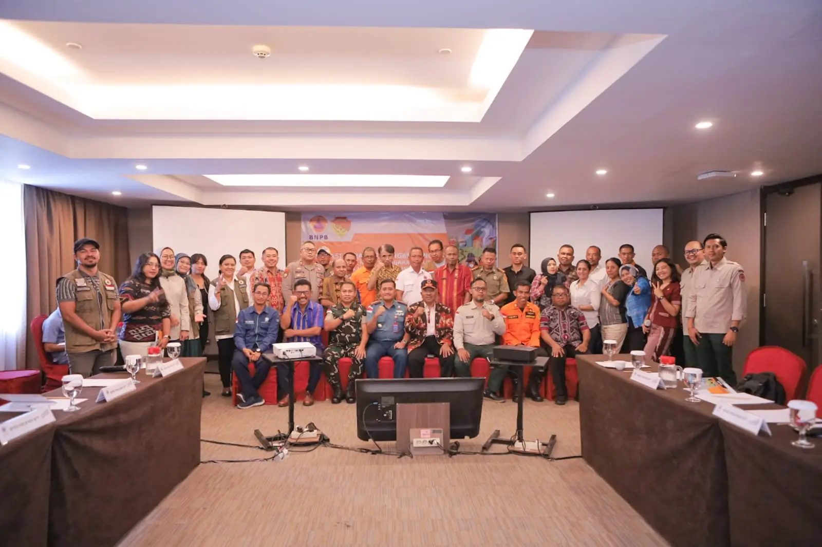 BNPB Gelar Pelatihan Gladi Ruang dan Gladi Posko Penanggulangan Bencana